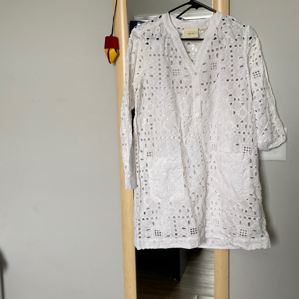 Super chic dress with slip.